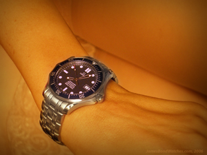 Omega Seamaster James Bond watch, a'la Bond girl Omega Seamaster James Bond watch, a'la Bond girl