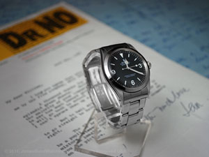 Ian Fleming's James Bond watch: Rolex 1016 Explorer, with original letter written by Ian Fleming on Dr No letterhead supplied by Eon Productions