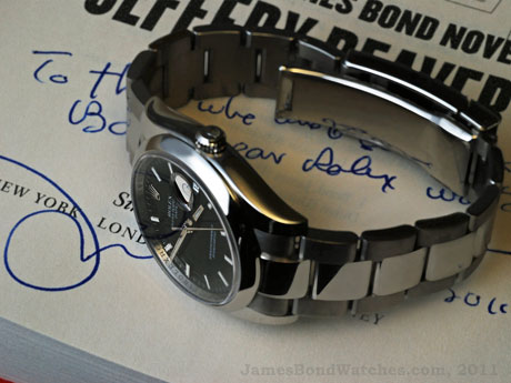 Rolex Oyster Perpetual Date James Bond watch image: 460x345