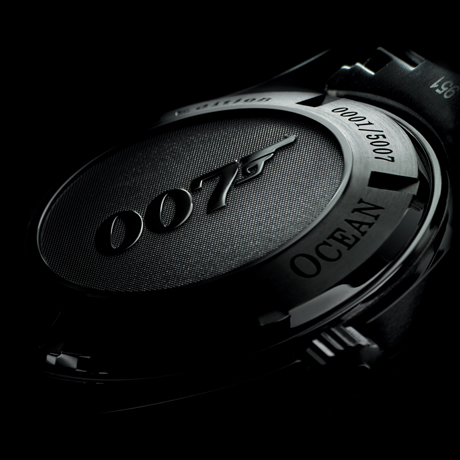 Omega 222.30.46.20.01.001 Planet Ocean licensed James Bond watch