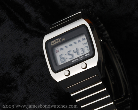 Seiko 0674 LCD watch v004 « James Bond Watch Photos